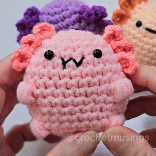 PDF - Axolotl Crochet Pattern