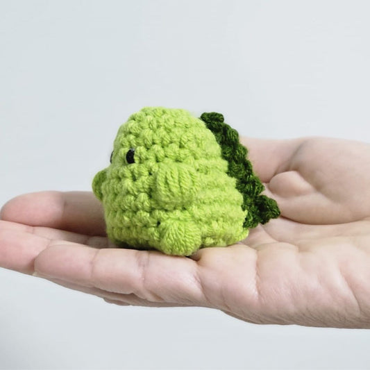 PDF - No Sew Mini Dinosaur Crochet Pattern