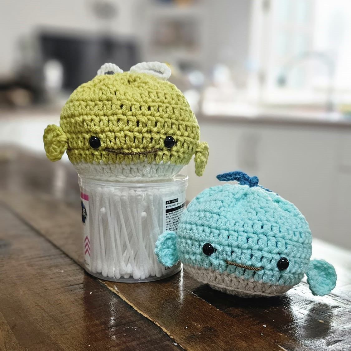 PDF - Whale Pouch (Low Sew) Crochet Pattern