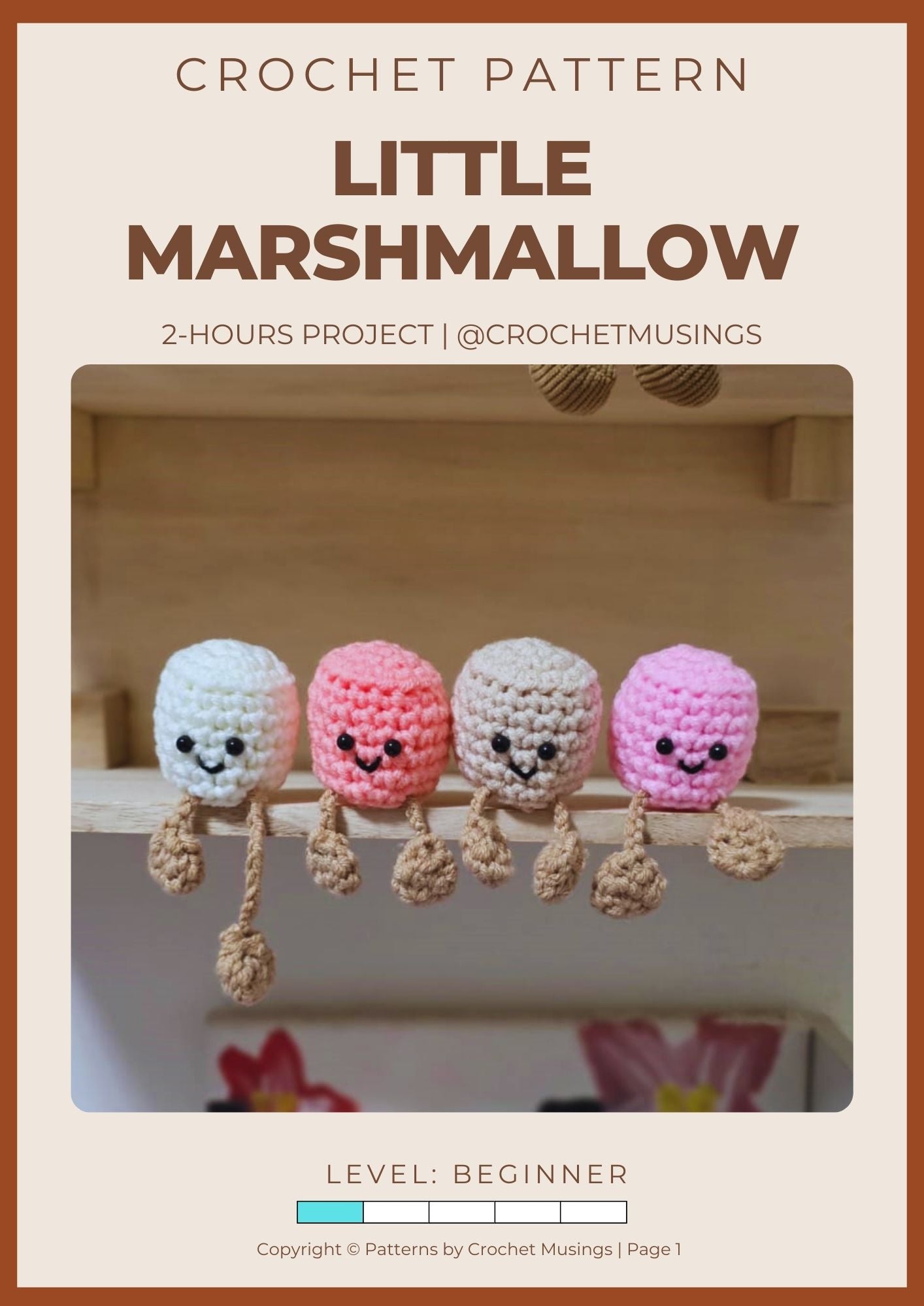 PDF - Little Marshmallow (Now-Sew) Crochet Pattern