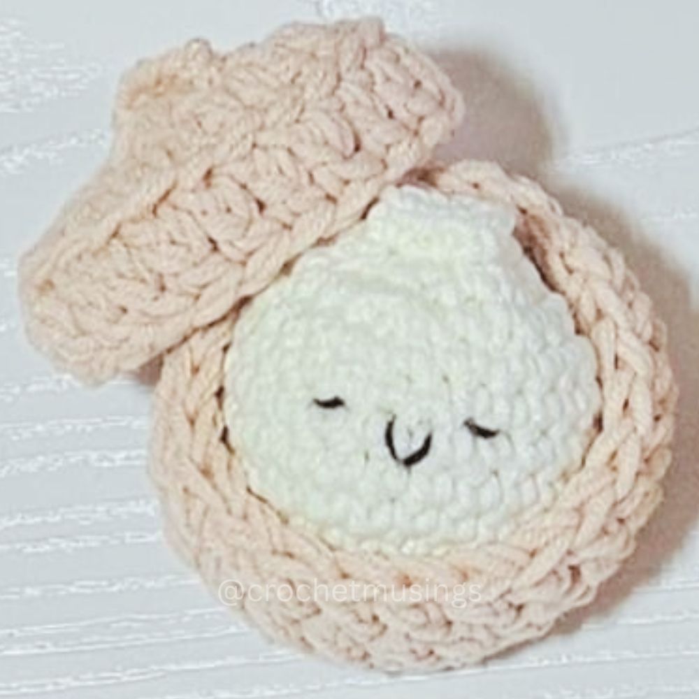 PDF - 2-In-1 Bao Bun Set Crochet Pattern