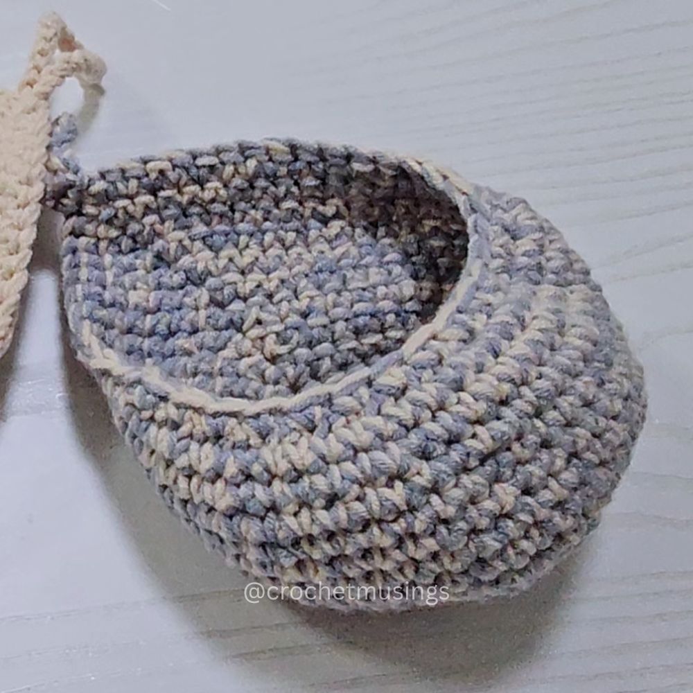 PDF - Crochet Hanging Basket Crochet Pattern (No Sew)