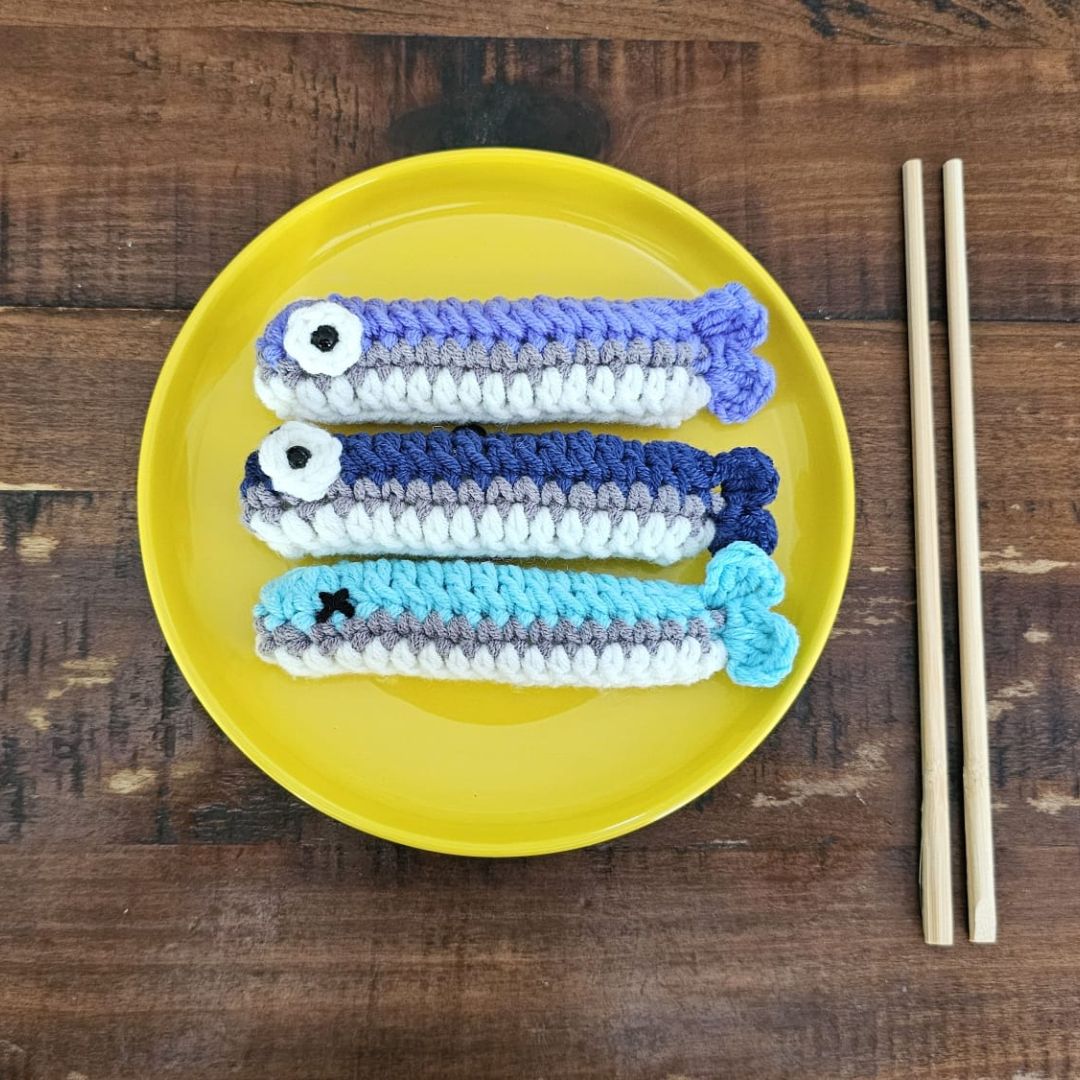 PDF - Crochet Sardines Pattern