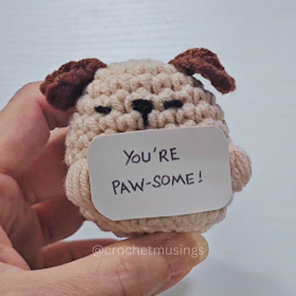 PDF - 4-in-1 Emotional Support Pocket Pals Crochet Pattern