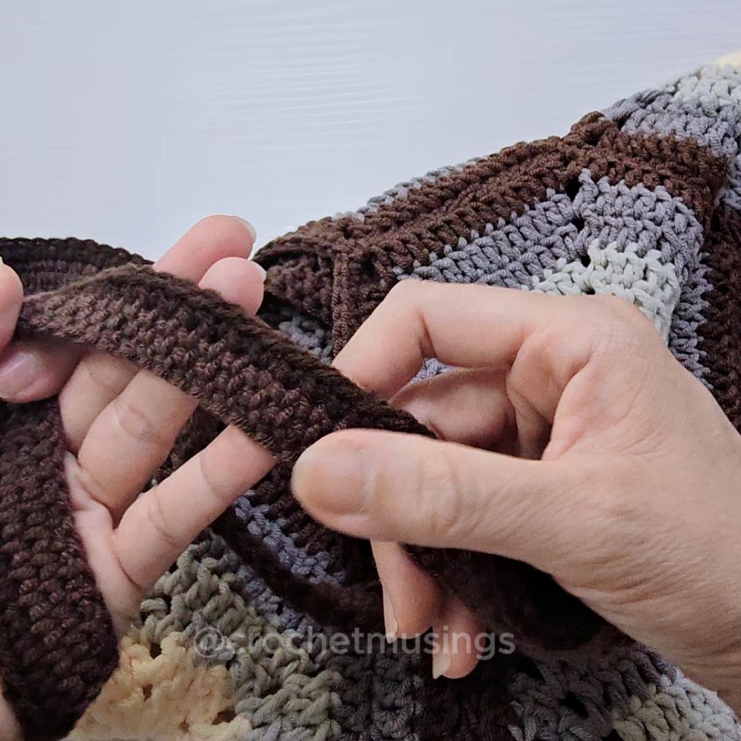 PDF - Hexagon Granny Square Tote Bag Crochet Pattern