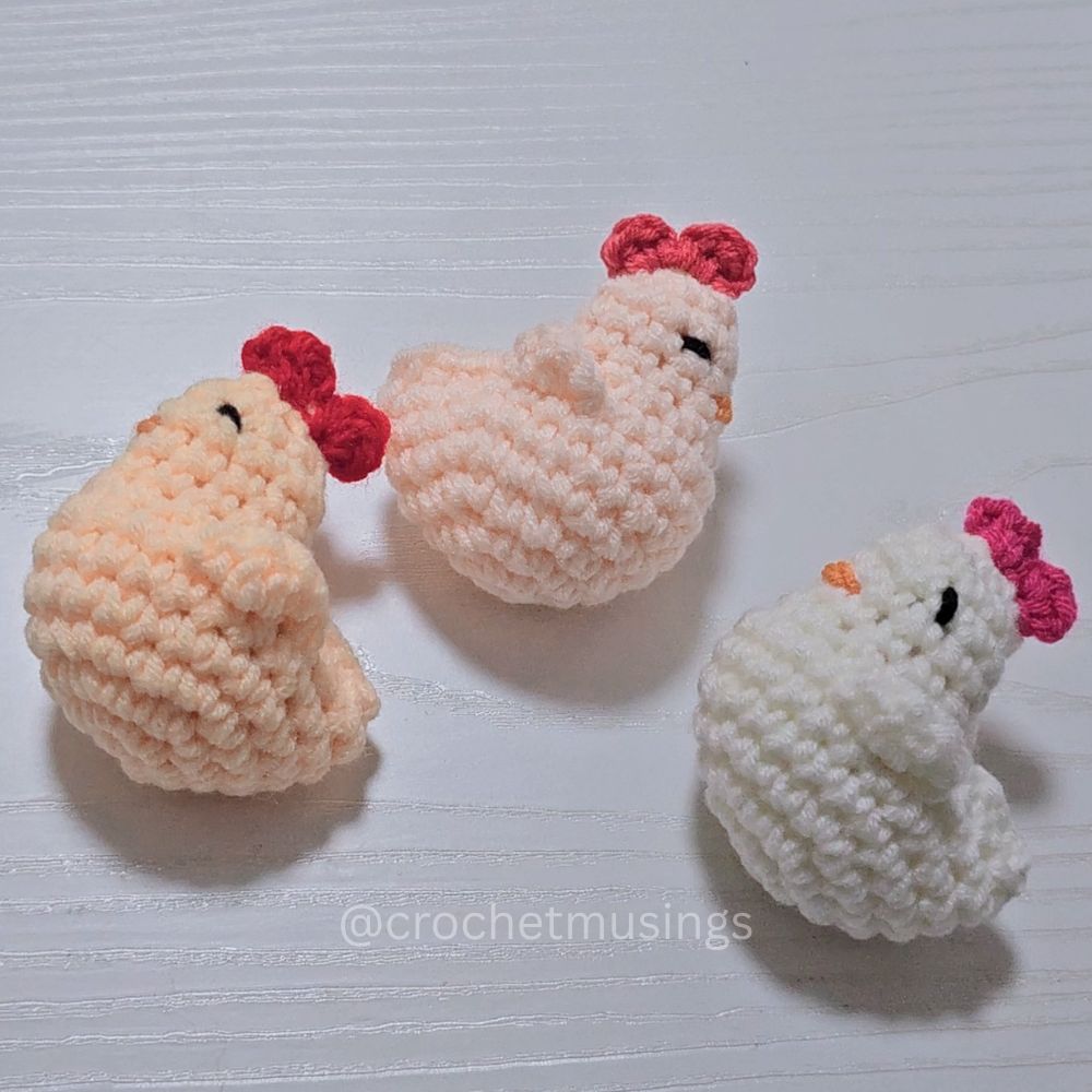 PDF - Little Amigurumi Chicken Crochet Pattern