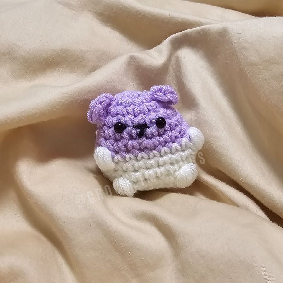 PDF - No Sew Mini Hamster Crochet Pattern