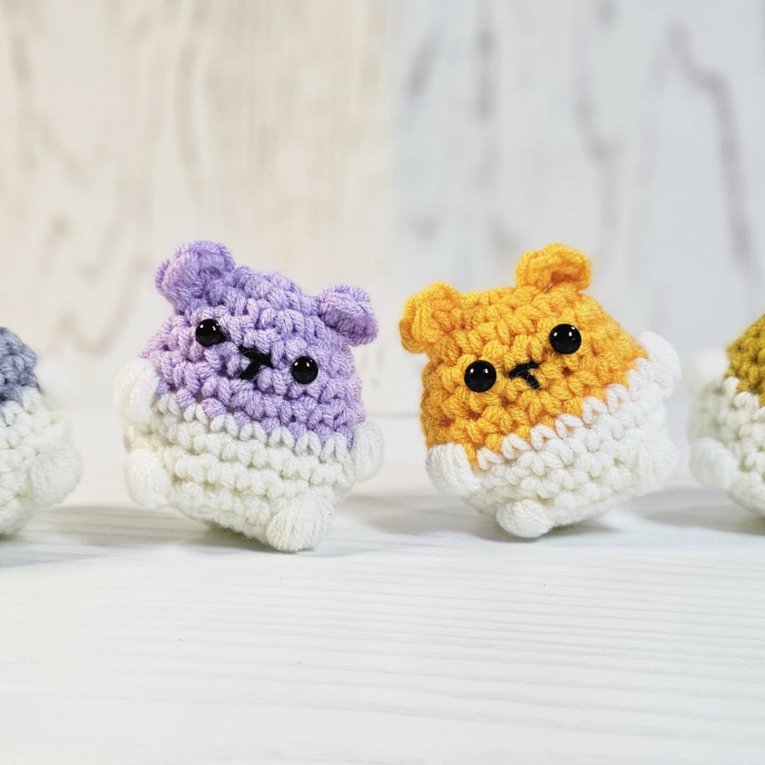 PDF - No Sew Mini Hamster Crochet Pattern