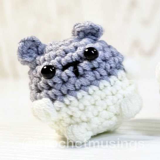 PDF - No Sew Mini Hamster Crochet Pattern