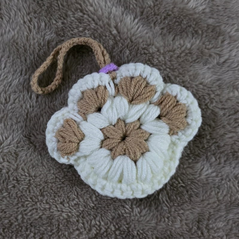 PDF - Paw Print Pouch & Bag Charm (No-Sew) Crochet Pattern