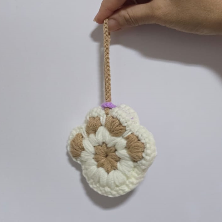 PDF - Paw Print Pouch & Bag Charm (No-Sew) Crochet Pattern