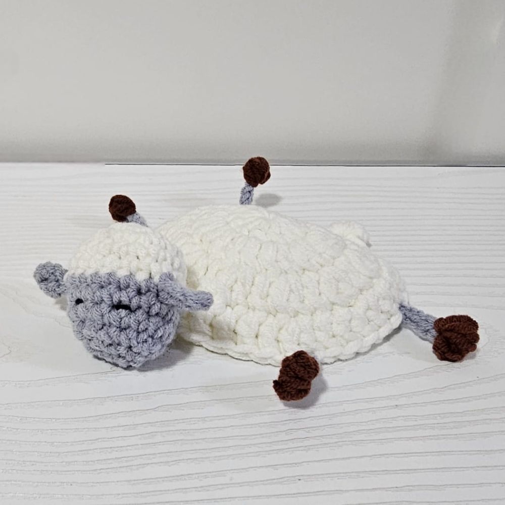 PDF - 3-in-1 Pop-Up Farm Animal Coasters Crochet Pattern