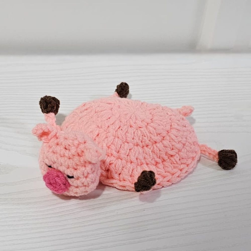PDF - 3-in-1 Pop-Up Farm Animal Coasters Crochet Pattern