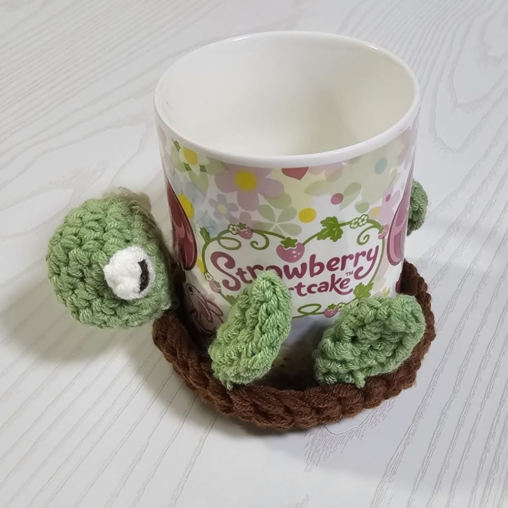 PDF - 3-in-1  Pop-Up Animal Coasters Crochet Pattern