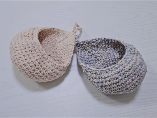 PDF - Crochet Hanging Basket Crochet Pattern (No Sew)