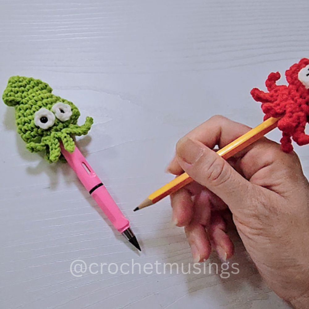 PDF - Squid Crochet Pattern
