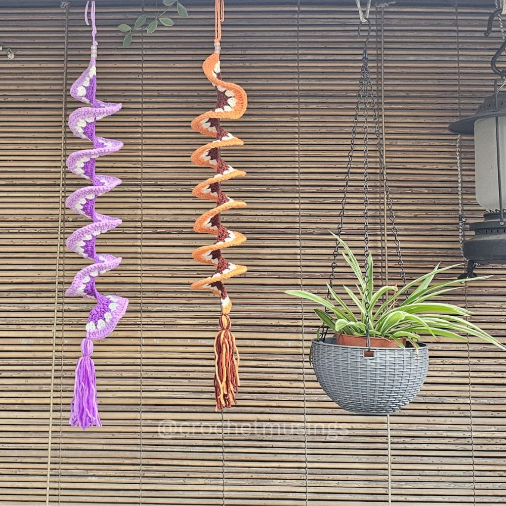 PDF - Easy Wind Spinner Crochet Pattern (No Sew)